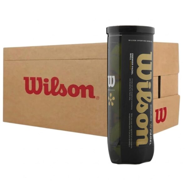 Cajón 24 Botes de Pelotas Wilson Premier Padel Speed Cajón 24 Botes de Pelotas Wilson Premier Padel Speed