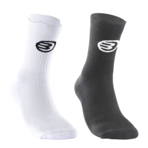 Calcetines Bullpadel BP263 Blanco/Negro