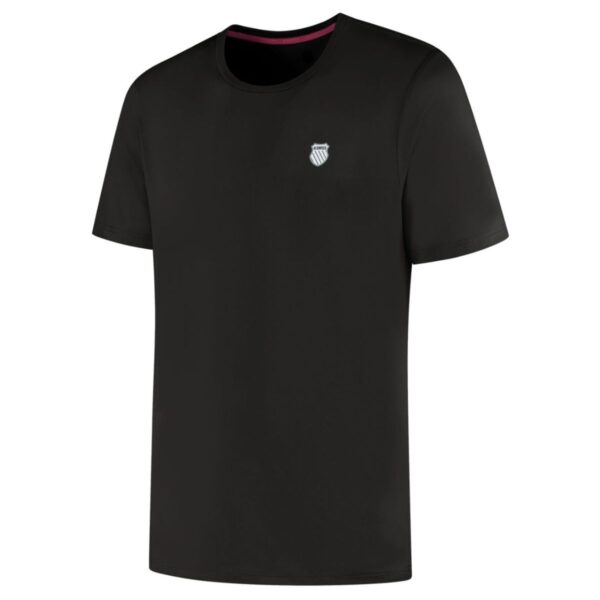 Camiseta K-Swiss Basic Negra Camiseta K-Swiss Basic Negra