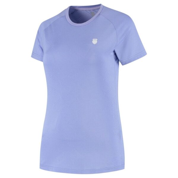 Camiseta K-Swiss Hypercourt Crew Lila W