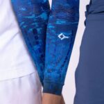 Detalle del Manguito Floky NO STRAIN Evolution Fantasy Blue Supernova