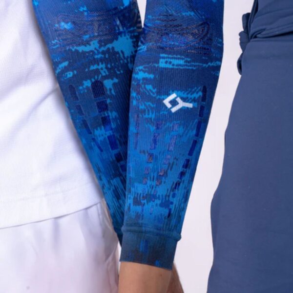 Detalle del Manguito Floky NO STRAIN Evolution Fantasy Blue Supernova