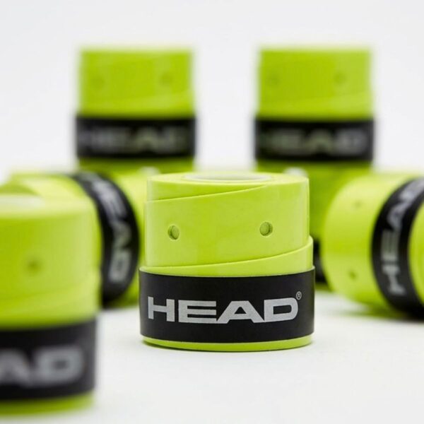Overgrip HEAD Xtreme Soft Perforados Amarillo