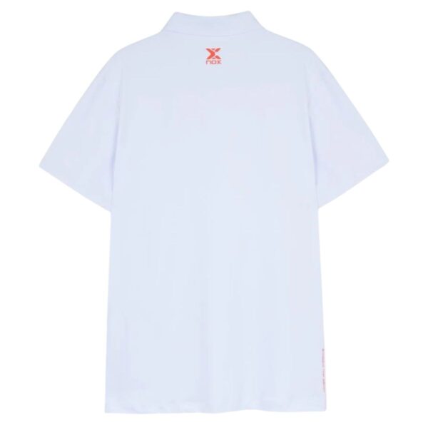Polo NOX Team Blanco de Hombre