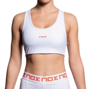 Sujetador Deportivo NOX Team Blanco W