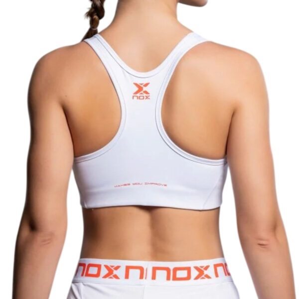 Sujetador Deportivo NOX Team Blanco W