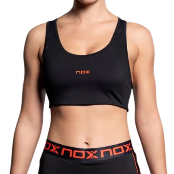 Sujetador Deportivo NOX Team Negro W Sujetador Deportivo NOX Team Negro W