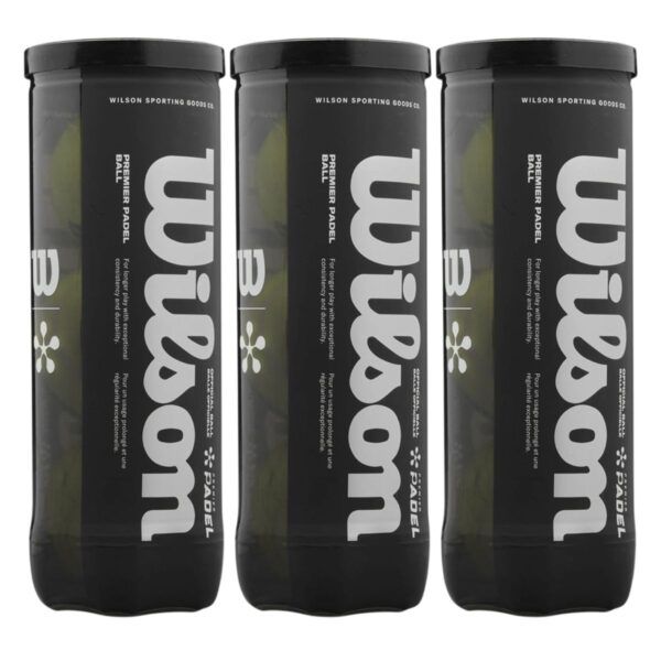 Tripack Pelotas Wilson Premier Padel