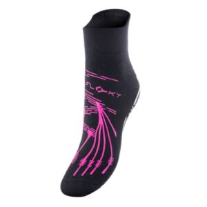 Calcetines Floky Gymnasium Negro/Fucsia