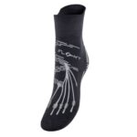 Calcetines Floky Gymnasium Negro/Plata
