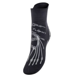 Calcetines Floky Gymnasium Negro/Plata