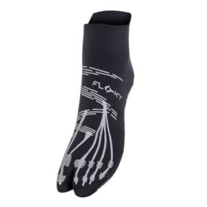 Calcetines Floky Kinetica Negro/Plata