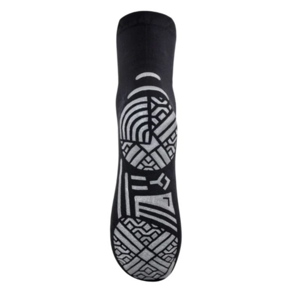 Calcetines Floky Gymnasium Negro/Purpurina Plateada