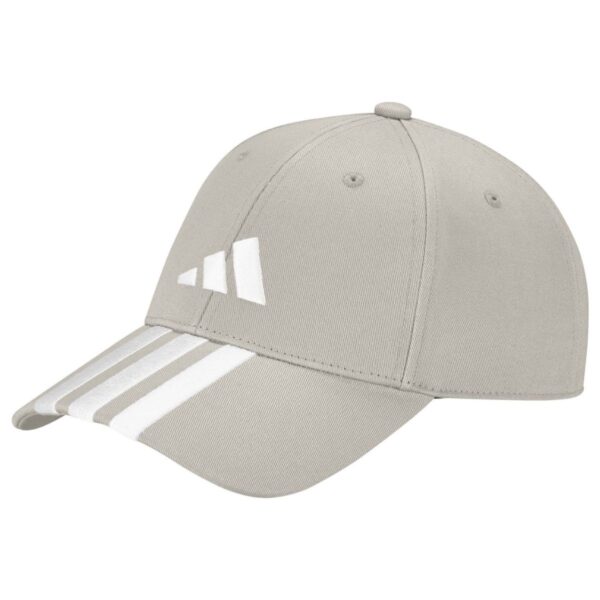 Gorra Adidas Baseball New Logo 3 Bandas Beige