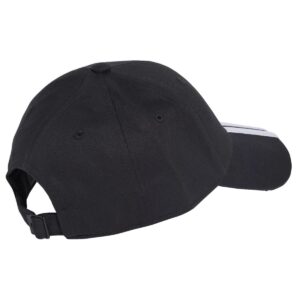 Gorra Adidas Baseball New Logo 3 Bandas Negro/Blanco