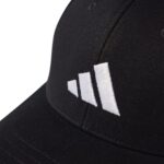 Detalle de la Gorra Adidas Baseball New Logo Negra