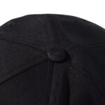 Detalle de la Gorra Adidas Baseball New Logo Negra
