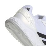 Detalle de las Zapatillas Adidas Courtquick Padel Blanco/Negro