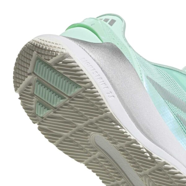 Detalle de las Zapatillas Adidas Crazyquick LS Padel W Clear Mint