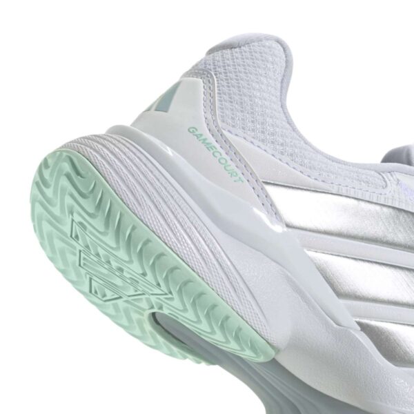 Detalle de las Zapatillas Adidas Gamecourt 2 W Blancas