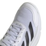Detalle de las Zapatillas Adidas Courtquick Padel Blanco/Negro