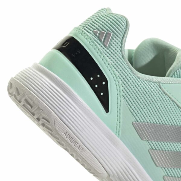 Detalle de las Zapatillas Adidas Crazyquick Padel Kids Menta