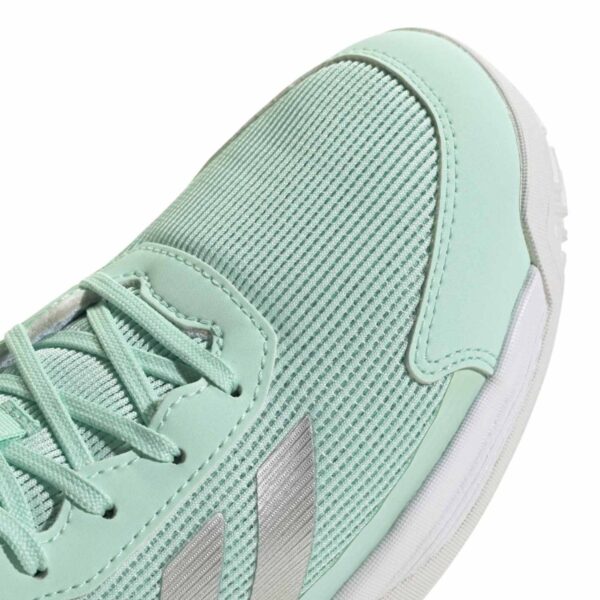 Detalle de las Zapatillas Adidas Crazyquick Padel Kids Menta