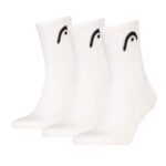Pack 3 Calcetines HEAD Club Largos Blancos
