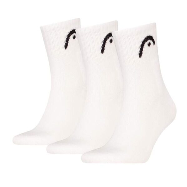 Pack 3 Calcetines HEAD Club Largos Blancos Pack 3 Calcetines HEAD Club Largos Blancos