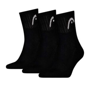 Pack 3 Calcetines HEAD Club Largos Negros