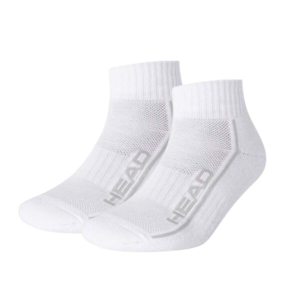 Pack 2 Calcetines HEAD Performance Quarter Blancos Pack 2 Calcetines HEAD Performance Quarter Blancos