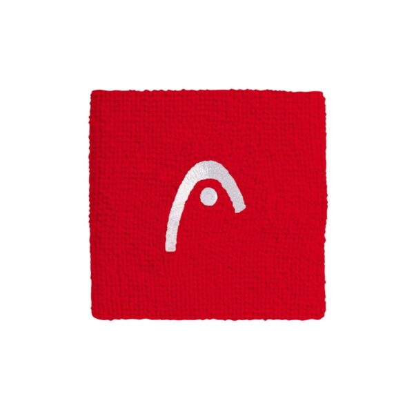 Muñequeras HEAD Cortas Rojas