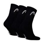 Pack 3 Calcetines HEAD Club Largos Negros