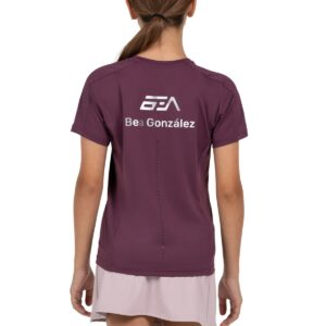Camiseta Bullpadel Bea Junior 26I Ciruela