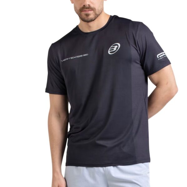 Camiseta Bullpadel Cardona 26I Negro