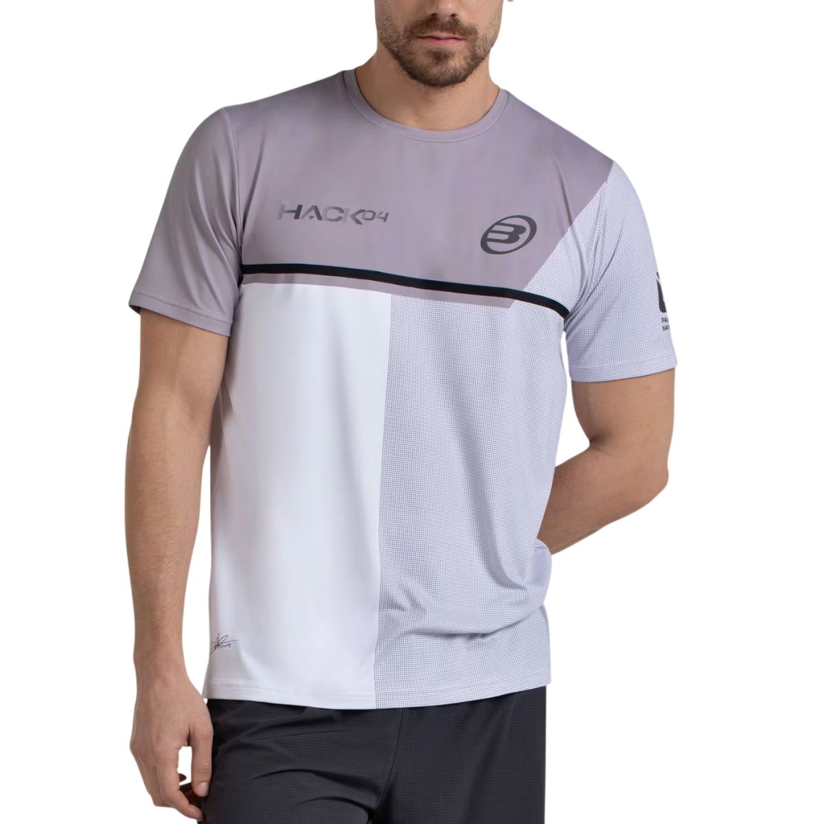 Camiseta Bullpadel Paquito Navarro 26I Blanco