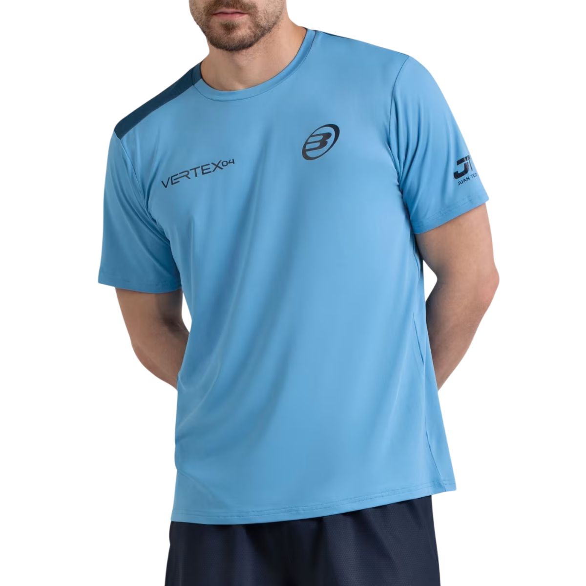 Camiseta Bullpadel Juan Tello 26I Azul Claro