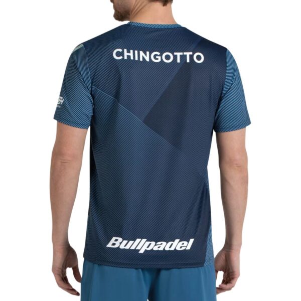 Camiseta Bullpadel Chingotto 26I Azul Atómico