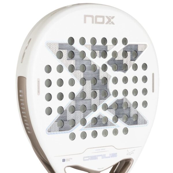 Plano de la Pala NOX Genius 12K Alum Xtrem Lite 2027