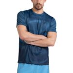 Camiseta Bullpadel Cayon Azul Atómico