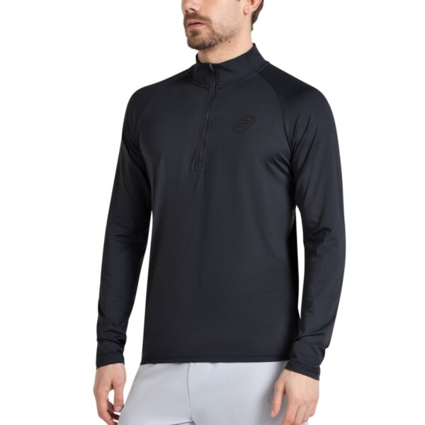 camiseta bullpadel hombre bisol negro Camiseta Bullpadel Bisol Negro