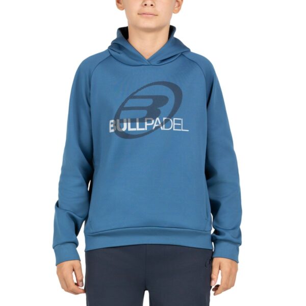 Sudadera Bullpadel Eira Junior Azul Atómico